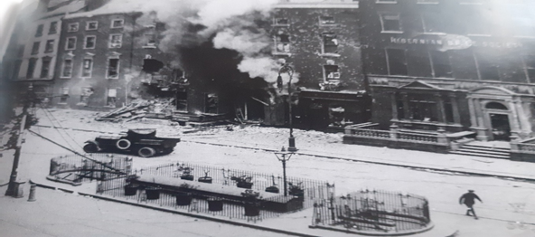 Burning of Dublin Custom House 1921